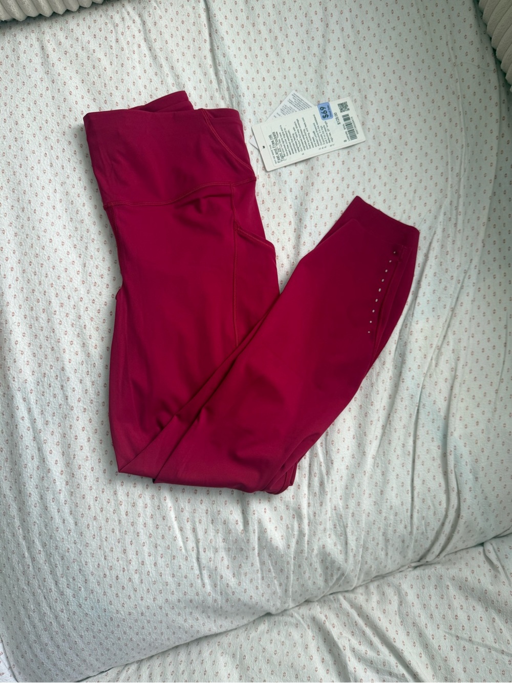 Lululemon Fast and Free HR Tight 25” Pockets Size Medium